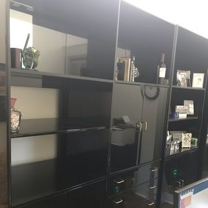 Large black cabinet